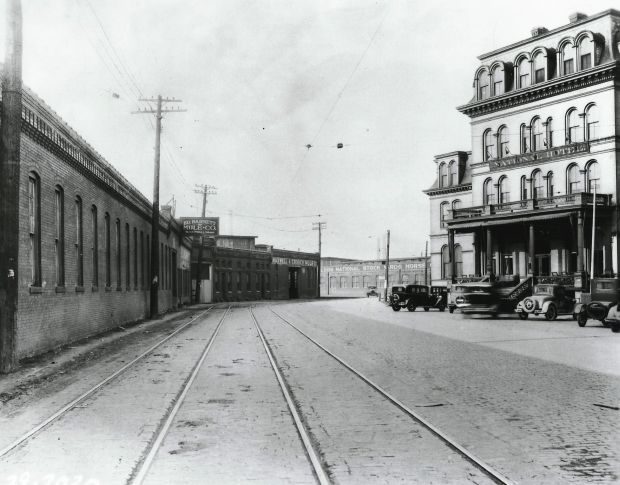 National Hotel at the Stockyards in National City circa 1920